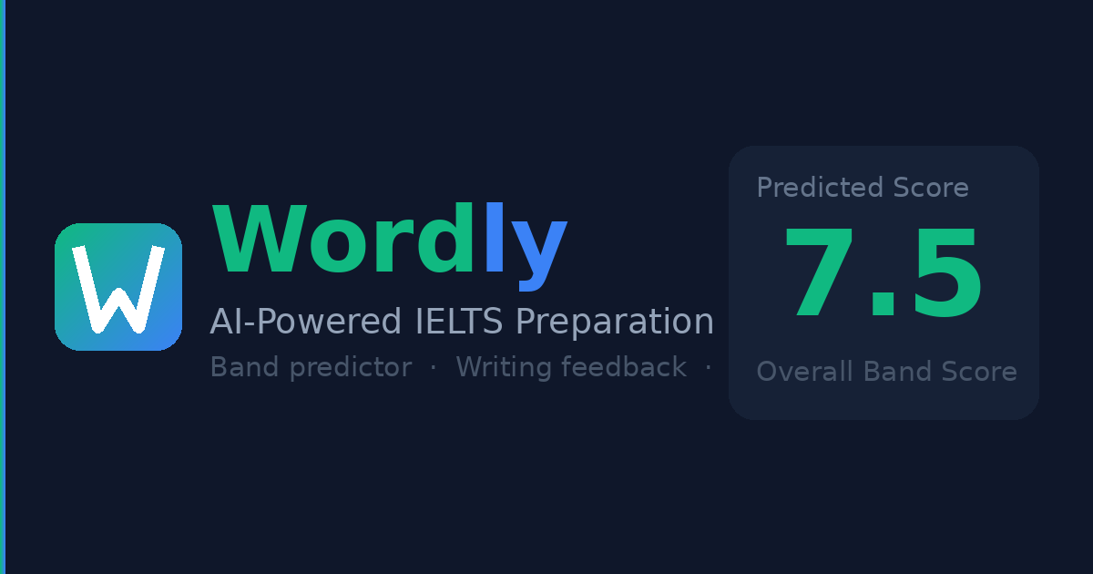 Wordly — AI-Powered IELTS Prep — official preview image